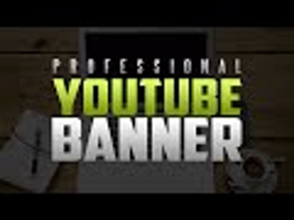 How to Make A Simple Professional YouTube Channel Banner/Art For FREE! (2015/2016)