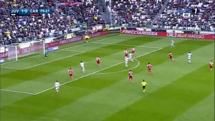 Simone Zaza GOAL (2:0) Juventus vs Carpi 01/5/2016