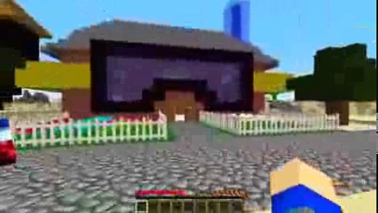 Minecraft Adventure - Sharky and Scuba Steve - CAPTAIN AMERICA COMES TO BIKINI BOTTOM!