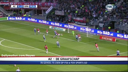 Mark Diemers Goal HD - AZ Alkmaar 0-1 Graafschap - 01-05-2016