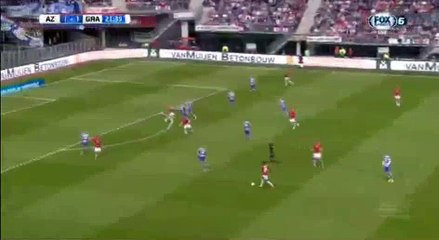 Ridgeciano Haps Goal - AZ Alkmaar 2 - 1 De Graafschap