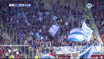 Mark Diemers Goal HD - AZ Alkmaar 0-1 Graafschap - 01-05-2016