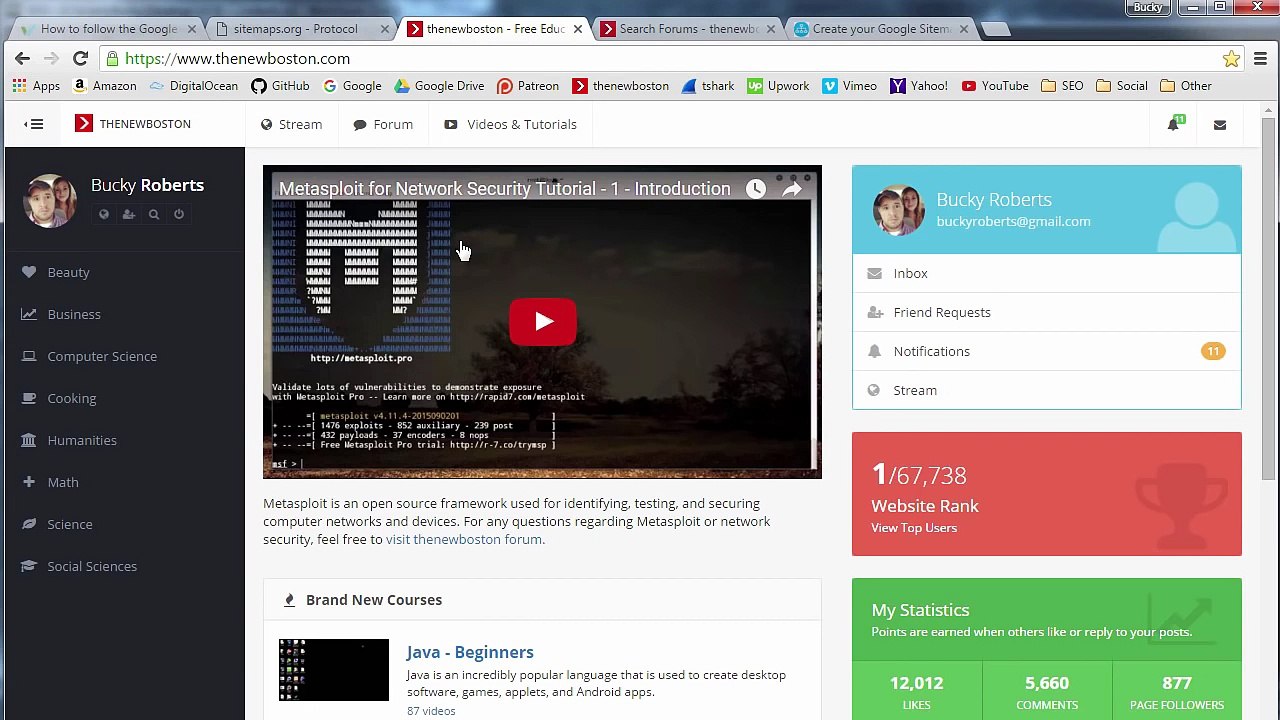 SEO for Beginners Tutorial - 12 - Sitemap _ sitemap.xml