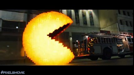 Pixels Official Trailer #1 (2015) - Adam Sandler, Peter Dinklage Movie HD