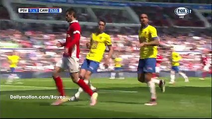 2-1 Luuk de Jong goal - PSV v. Cambuur - Eredivisie 01.05.16