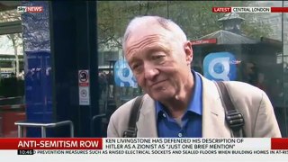 Ken Livingstone Explains His Comments In Labour Anti-Semitism Row