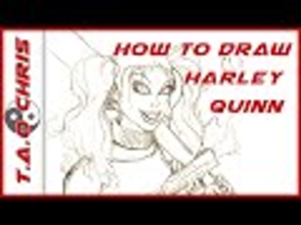 How to Draw Suicide Squad (HarleyQuinn) | Speed Sketch