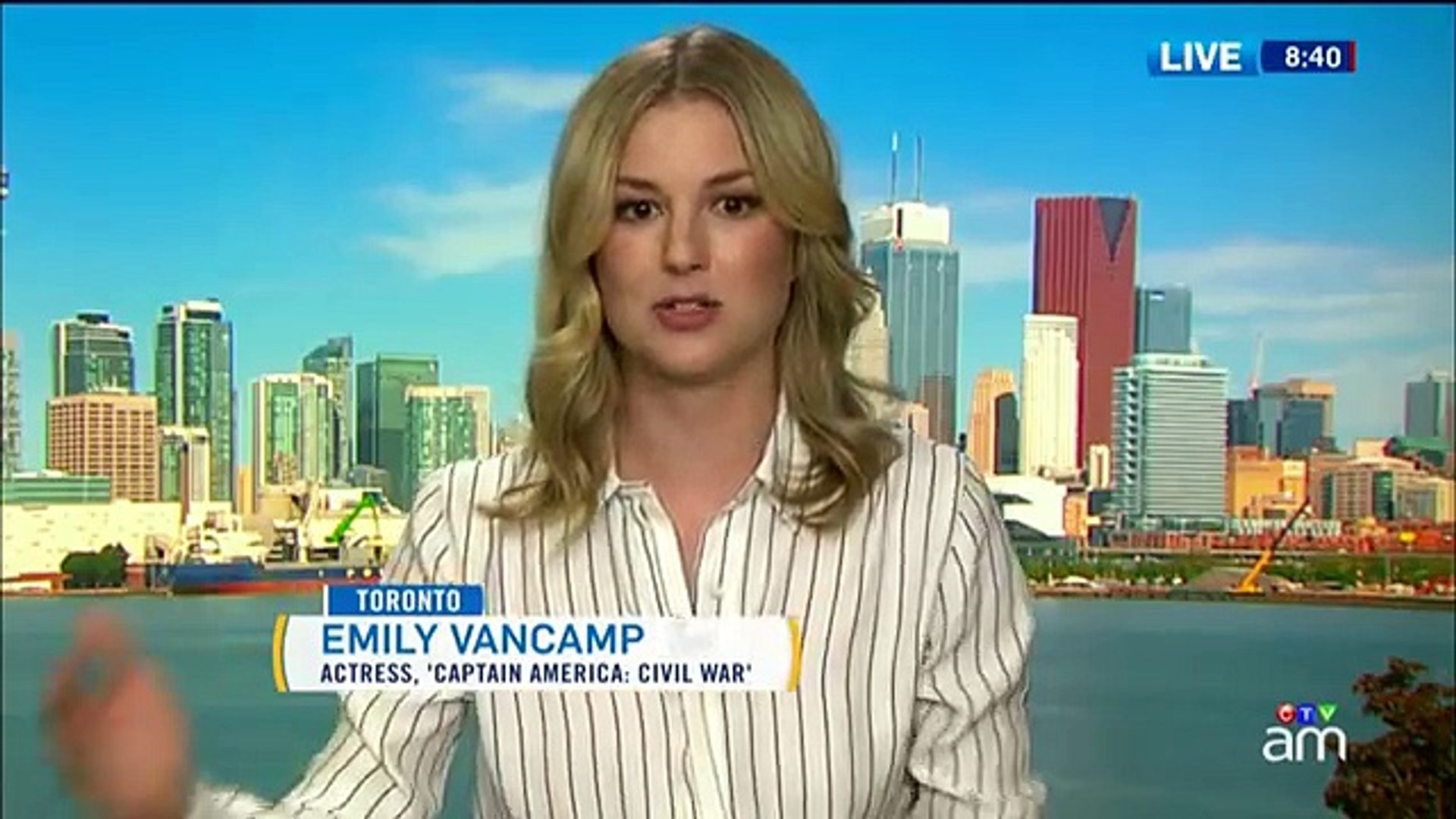 Canadian Actress Stars In Captain America Civil War Dailymotion Video