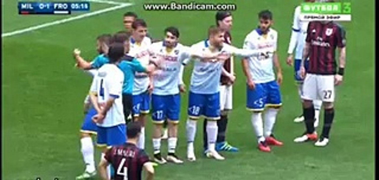 GOAAAL - Milan 1-1 Frosinone - SErie A 01.05.2016