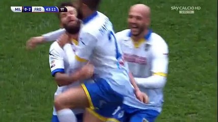 Kragl  GOAL (0_2) - AC Milan vs Frosinone 01_05_2016