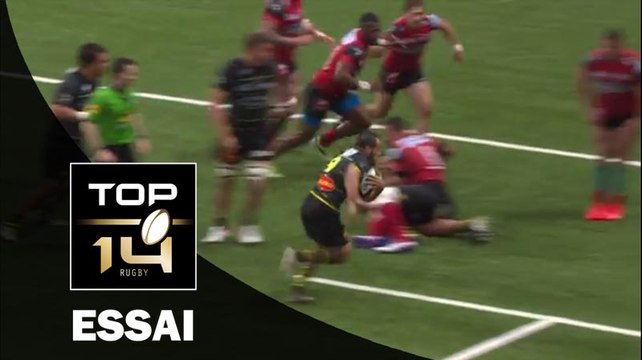 TOP 14 – Oyonnax – La Rochelle: 17-16 Essai de Julien AUDY (LAR) – J22 – Saison 2015-2016