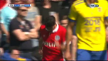 Adam Maher Goal HD - PSV 4-2 Cambuur - 01-05-2016