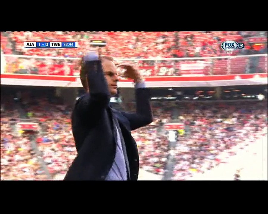 Mike van der Hoorn Goal HD - Ajax 2-0 Twente  - 01-05-2016