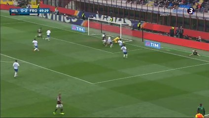 Carlos Bacca Goal - AC Milan 1-2 Frosinone - 01.05.2016