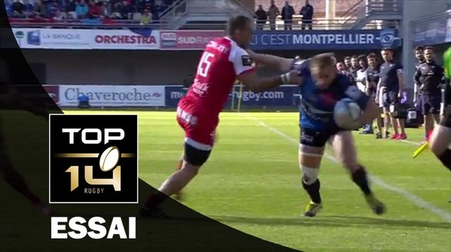 TOP 14 – Montpellier – Grenoble: 51-10 Essai de Marvin O’CONNOR (MON) – J22 – Saison 2015-2016