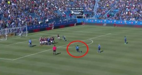 Montreal Impact Forması Giyen Drogba, Harika Bir Frikik Golü Attı