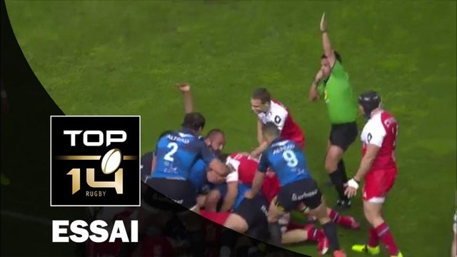 TOP 14 – Montpellier – Grenoble: 51-10 Essai de Davit KUBRIASHVILI (MON) – J22 – Saison 2015-2016