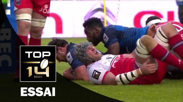 TOP 14 – Montpellier – Grenoble: 51-10 Essai de Bismarck DU PLESSIS (MON) – J22 – Saison 2015-2016