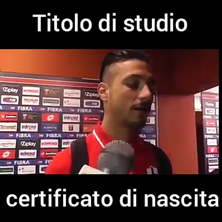 CALCIATORE IGNORANTISSIMO