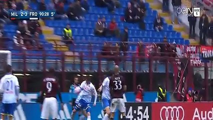 Jeremy Menez Goal ~ AC Milan vs Frosinone 3-3 01.05.2016