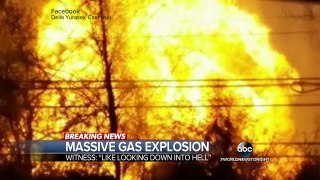 Gas Line Explosion Causes Inferno in Pennsylvania