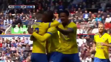 ALL GOALS (6_2) - PSV vs Cambuur 01_05_2016