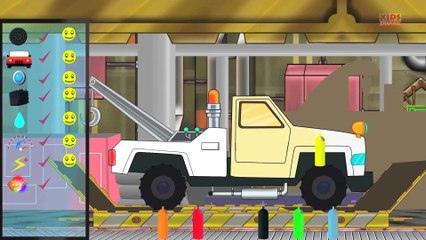 Toy Garage   Toy Factory   Tow Trucks   kids video   baby video