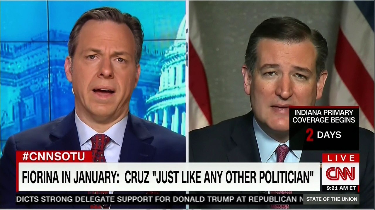Jake Tapper sighs and reacts his way through Ted Cruz interview