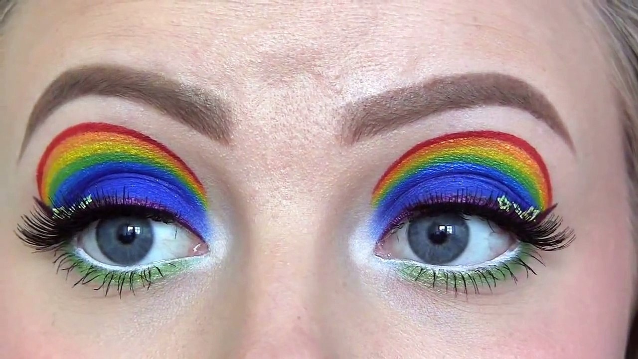Rainbow Brite Makeup Tutorial