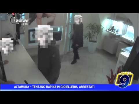 Altamura | Tentano rapina in gioielleria, arrestati
