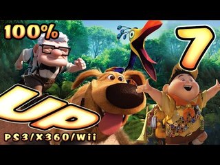 Disney Pixar's UP Walkthrough Part 7 (PS3, X360, Wii) 100% Level 8 - Sinkhole Terror (Boss)