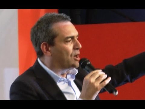 Napoli - De Magistris apre campagna elettorale: obiettivo vittoria al primo turno (30.04.16)