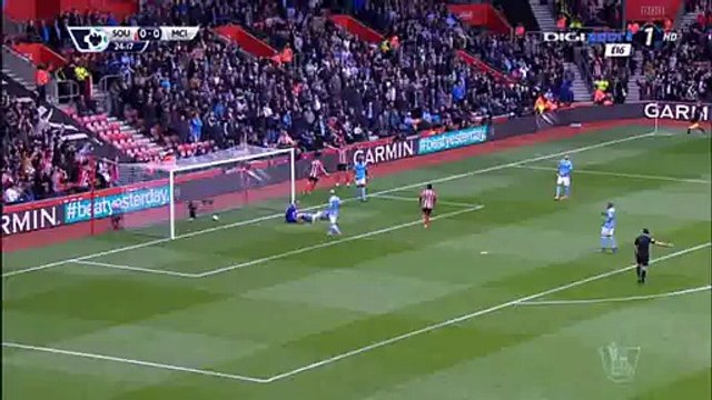 Samir Nasri Gets RED CARD - Southmapton 2-0 Manchester City 01-05-2016