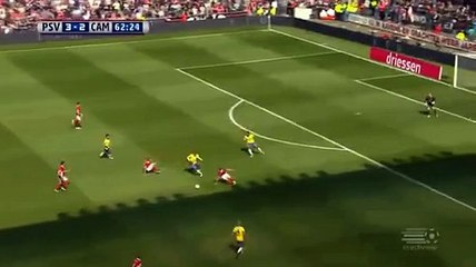 Maher GOAL (4:2) - PSV vs Cambuur 01/5/2016