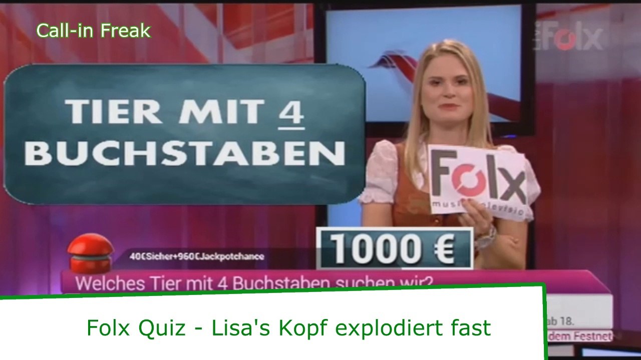 Folx Quiz - Lisa's Kopf explodiert fast