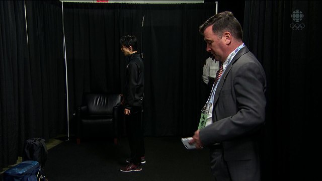 Yuzuru HANYU - (backstage #1 ) SP - ISU World Championships 2016