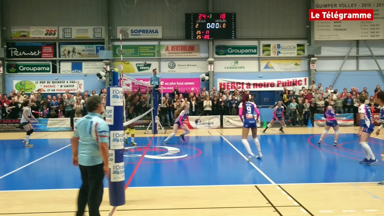 Volley-ball. Elite féminine Les Quimpéroises finissent en beauté !