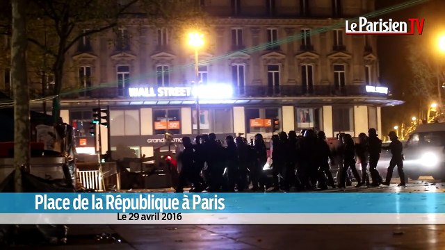 Evacuation musclée de Nuit Debout