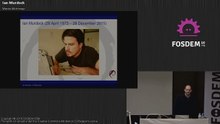 [FOSDEM 2016] Ian Murdock - In Memoriam (Martin Michlmayr)