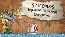 36  S V Delos  Equator Crossing Ceremony