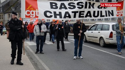 Châteaulin.  70 personnes au défilé du 1er-Mai