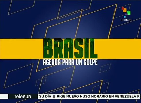 Miles de ciudadanos brasileños marchan contra impeachment
