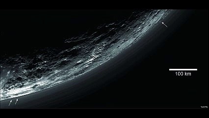 D'étranges changements de luminosité observés dans l'atmosphère de Pluton