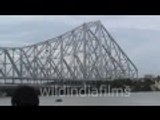 The MajesticHowrah  Bridge on River Ganga, Kolkata, Westbengal by wildindiafilms