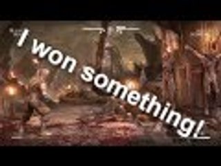 I WON SOMETHING! (MORTAL KOMBAT X)