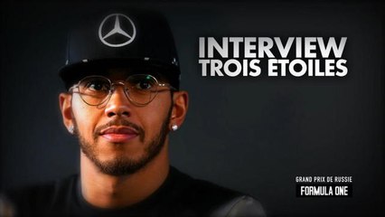 Formule 1 - Hamilton : l'interview trois étoiles !