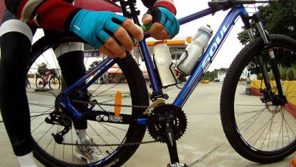 Pedalando, bicicleta Soul, SLI 29, aro 29, 24 v, 24 marchas, 12 Bikers, 12 amigos, Trilhas rurais, Taubike Bicicletário, Abril de 2016, Marcelo Ambrogi, 49 km