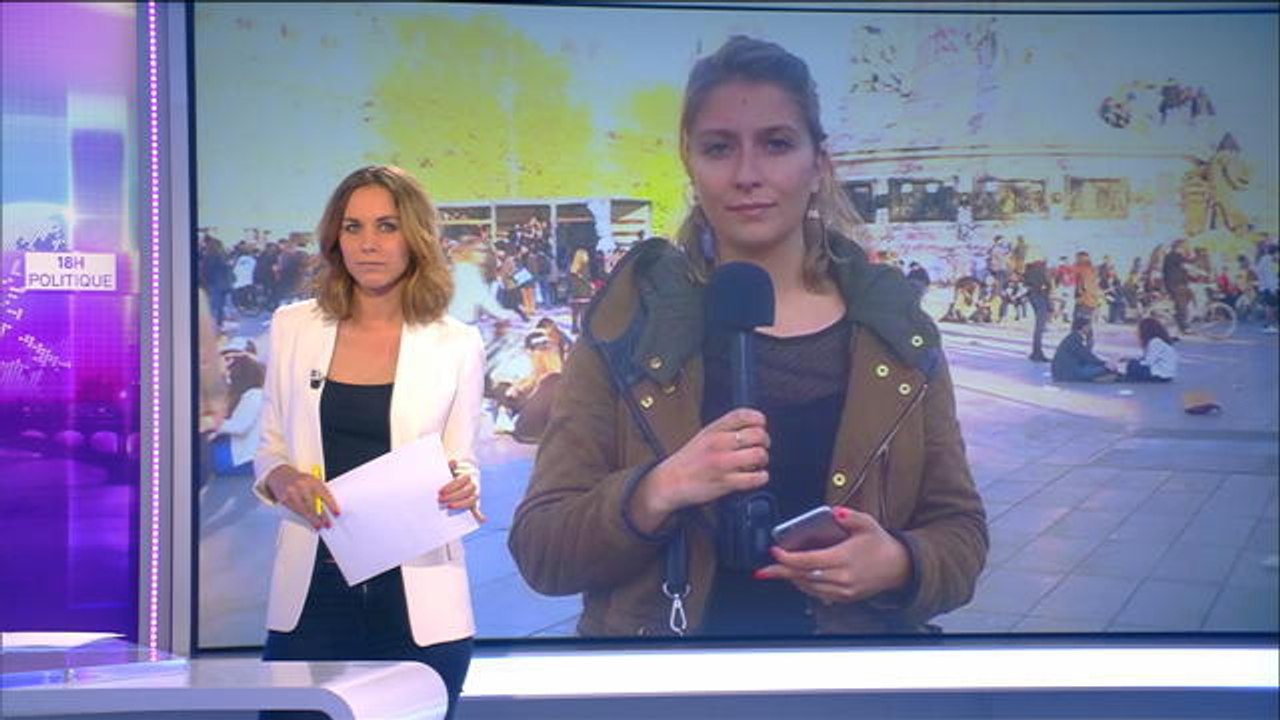 Le rappeur Nekfeu a chanté pour la Nuit Debout - Le 01/05/2016 à 20h00