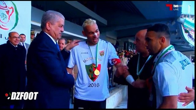 MC Alger : Remise de la coupe d'Algérie