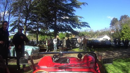 Eposition de voitures à Pont-Château le 1 mai 2016